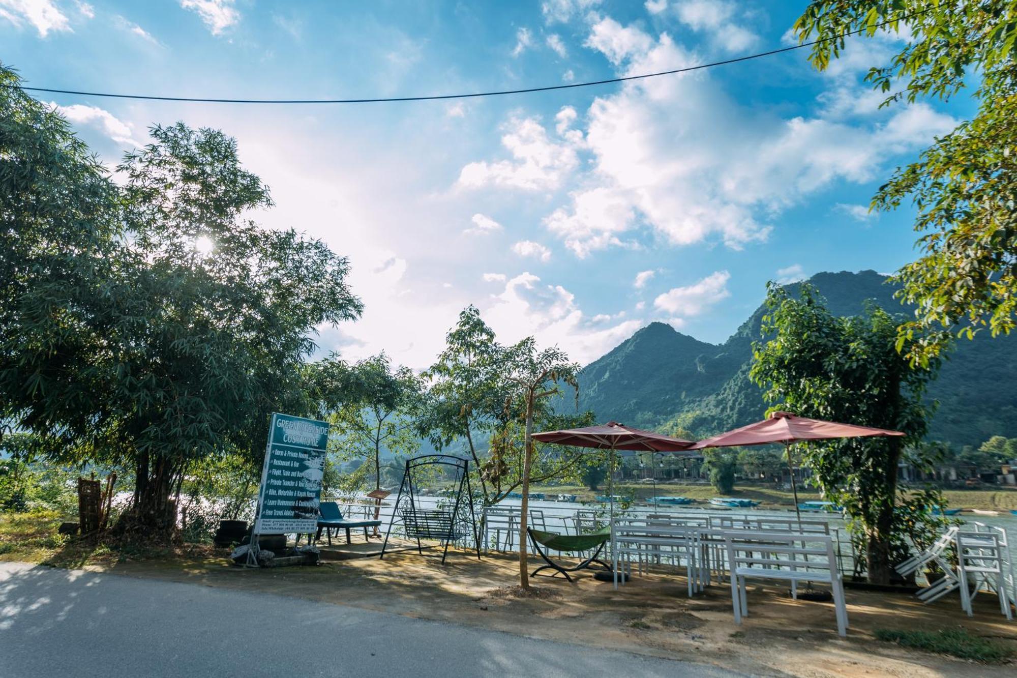 Green Riverside Cosy Home Phong Nha Kültér fotó
